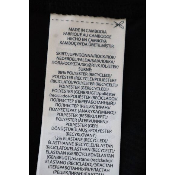 RLX Ralph Lauren Women Sz M Black Pickleball Tennis Golf Pleated Back Skort - Picture 5 of 11